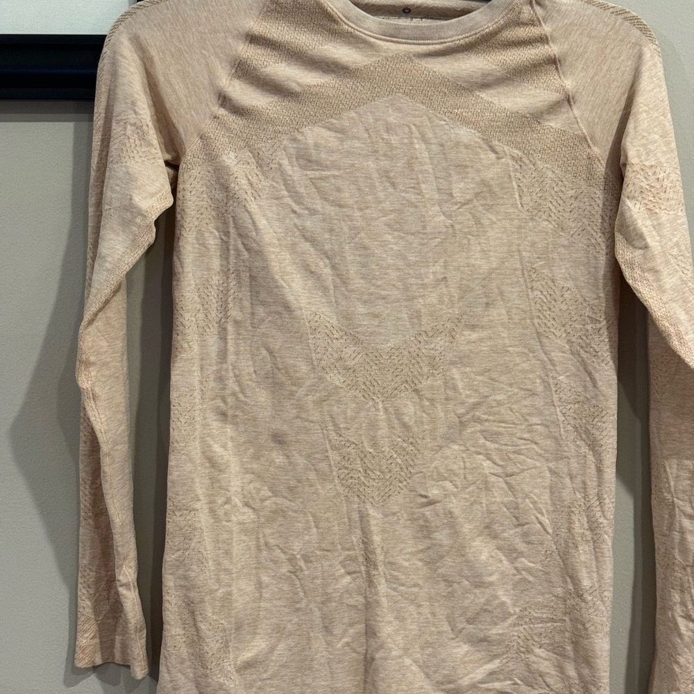 Spiritual Gangster Tan Long Sleeve Top